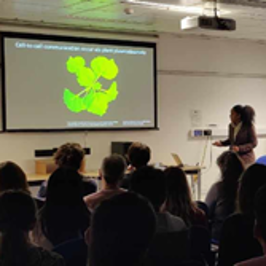 Seminar audience at Norwich Research Park